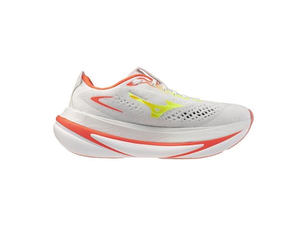 Mizuno Sky Prime W Hvit/Gul 6 Nyhed med maksimal støddæmpning og respo 