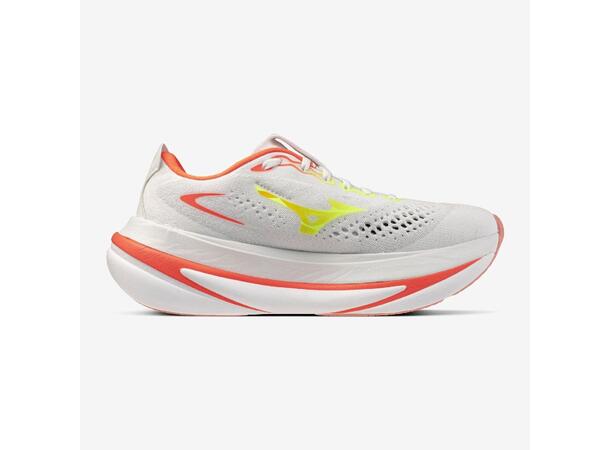 Mizuno Sky Prime W Hvit/Gul 6 Nyhed med maksimal støddæmpning og respo 