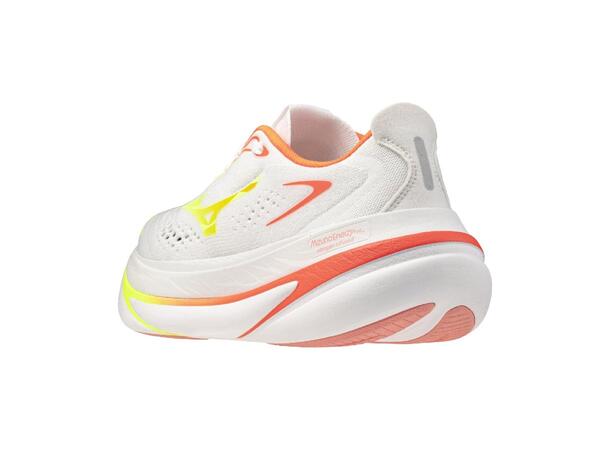 Mizuno Sky Prime W Hvit/Gul 6 Nyhed med maksimal støddæmpning og respo 