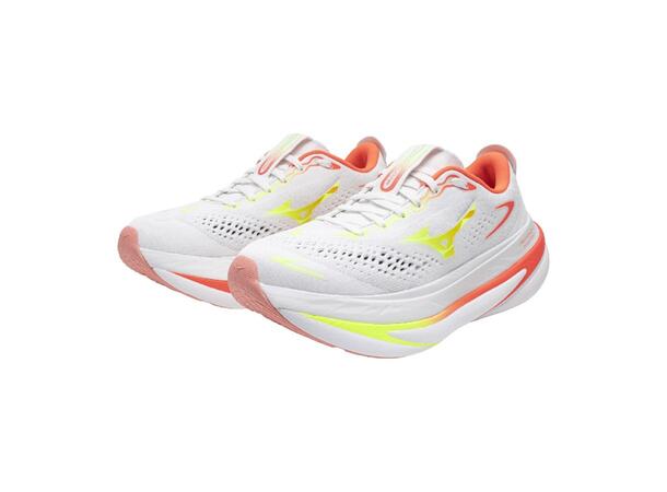 Mizuno Sky Prime W Hvit/Gul 6 Nyhed med maksimal støddæmpning og respo 