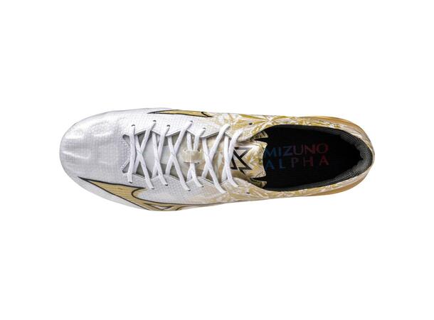 Mizuno a Elite Hvit/Gull 7,5 Maksimal fart på græs og kunstgræs 