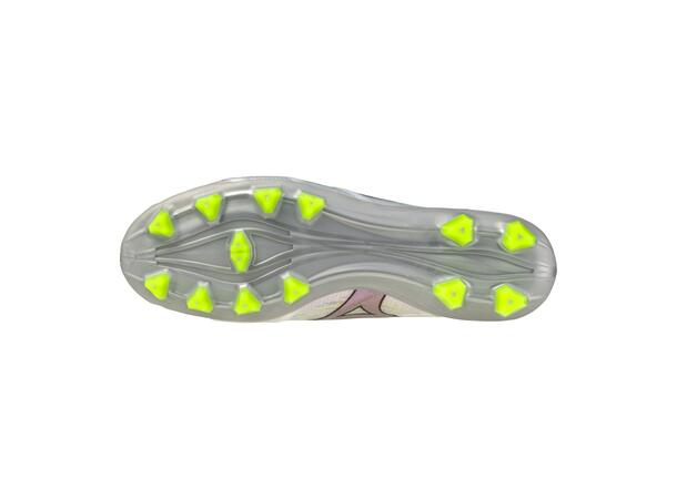 Mizuno a II Pro Hvit/Sølv 7,5 Fotballsko til naturgress 