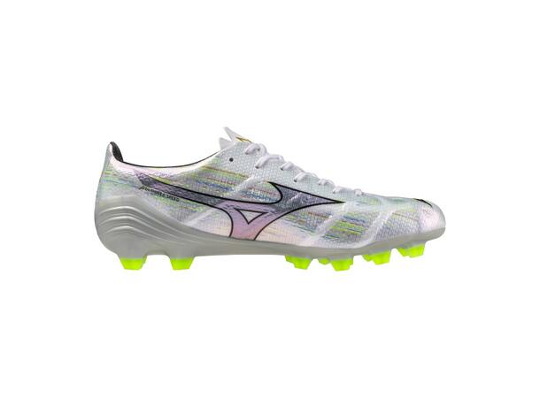 Mizuno a II Pro Hvit/Sølv 7,5 Fotballsko til naturgress 