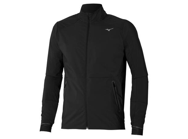 Premium Warm Jacket Sort S Vandtæt løbejakke 