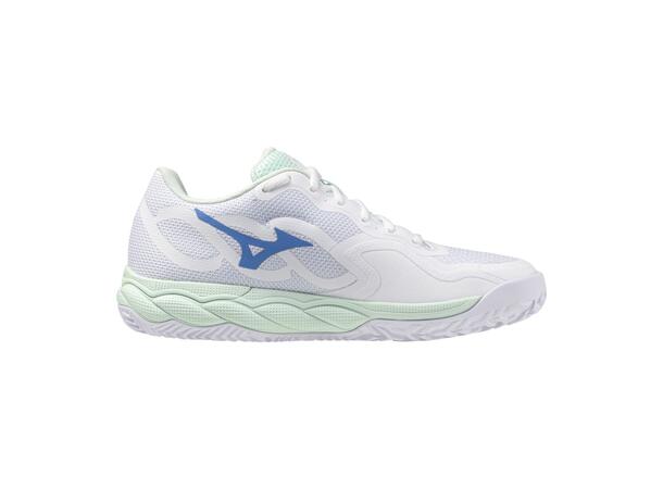 Wave Enforce Court CC W Hvit/Blå 4 Sko til tennis og padel 