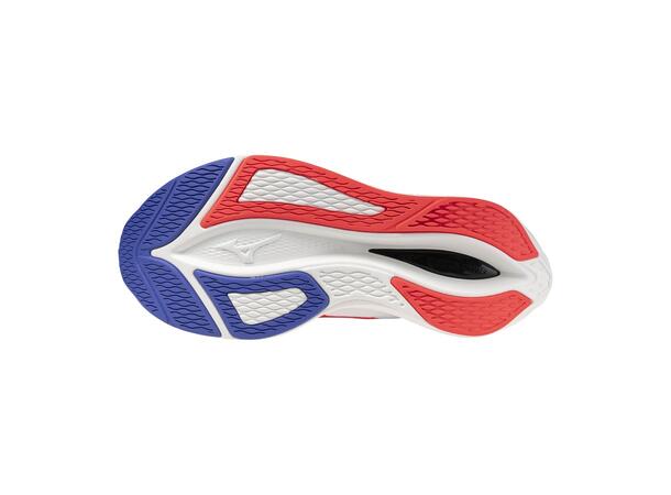 Wave Rebellion Flash 3 Hvid/Rosa 8 Hurtig løbesko til herre 