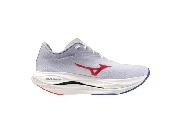 Wave Rebellion Flash 3 Hvid/Rosa 8 Hurtig løbesko til herre 