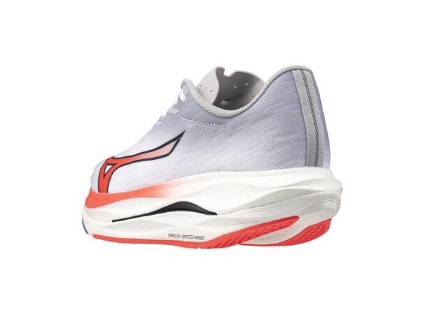 Wave Rebellion Flash 3 Hvid/Rosa 8 Hurtig løbesko til herre 