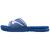 Relax Slide 2 Blå/Hvit M Sømløse slippers for komfort 