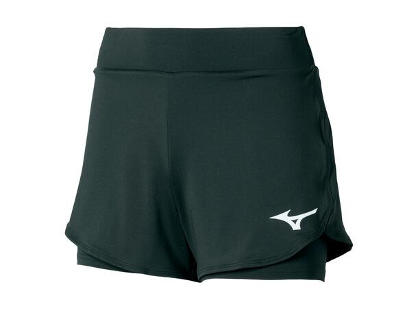 Flex Short W Sort M Shorts til tennis, dame 