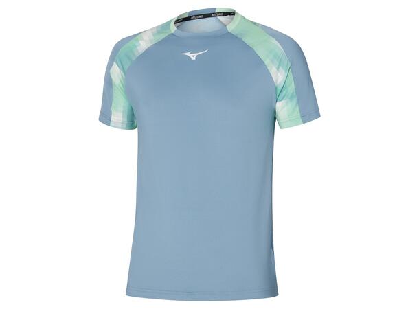 Frontier Shadow Tee Skyggeblå L T-skjorte til padel, tennis og trening 