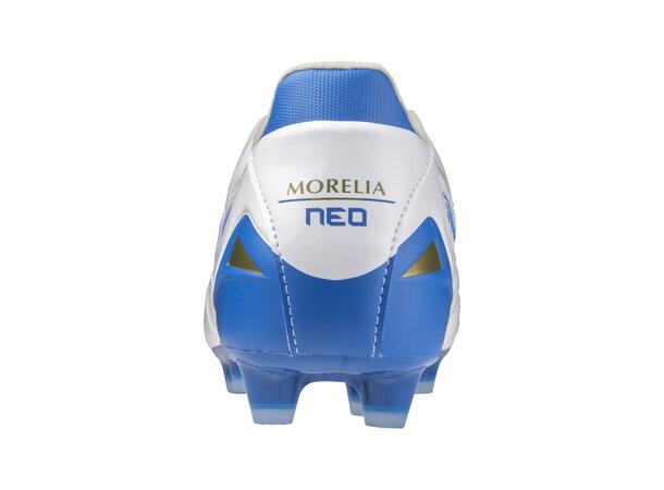 Morelia Neo IV Pro  Hvit/Blå 8,5 Fotballsko til naturgress 