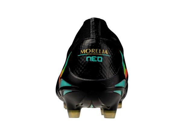 Morelia Neo V ß Elite Sort/Oransje 8,5 