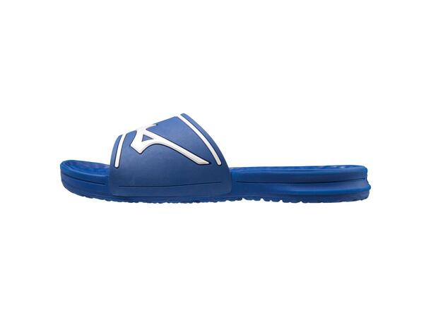 Relax Slide 2 Blå/Hvit M Sømløse slippers for komfort 