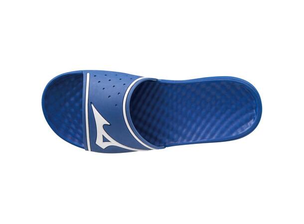 Relax Slide 2 Blå/Hvit M Sømløse slippers for komfort 