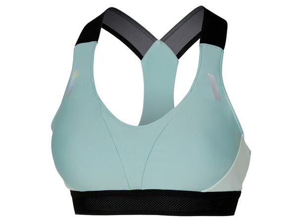 Tech High support bra W Frostgrønn XL Pustende sports-BH 