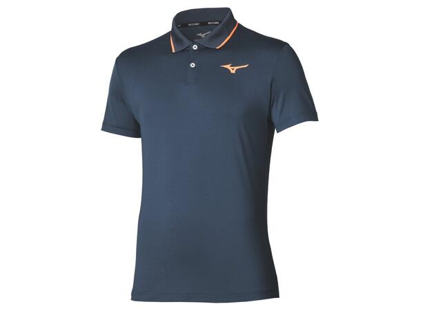 Tennis Short Sleeve Polo Mørk blå XL 