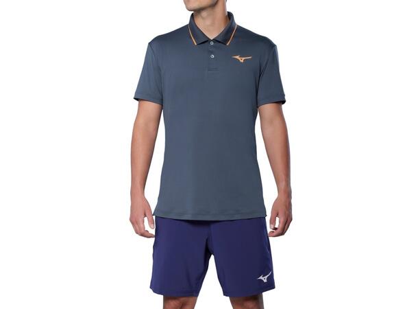 Tennis Short Sleeve Polo Mørk blå XL 