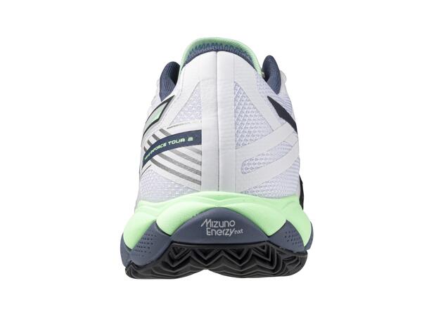 Wave Enforce Tour 2 CC Hvit/Mint 9,5 Sko til tennis og padel 