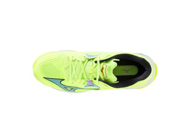 Wave Lightning Z8 Neongul/Sort 14 Lett og stabil innendørssko 