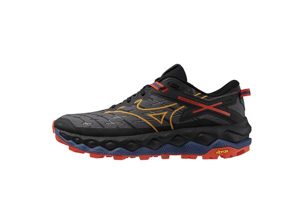 Wave Mujin 10 Sort/Oransje 10 Terrænsko med Vibram-ydersål 