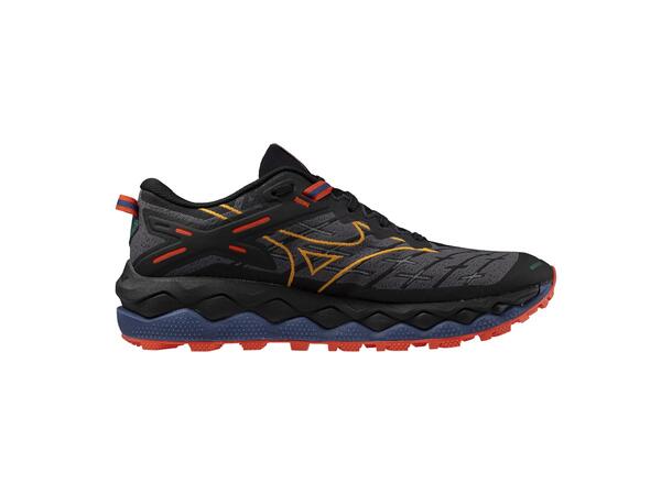 Wave Mujin 10 Sort/Oransje 10 Terrænsko med Vibram-ydersål 