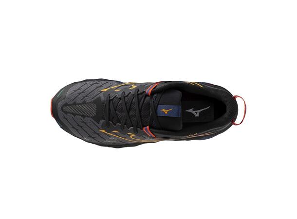 Wave Mujin 10 Sort/Oransje 10 Terrænsko med Vibram-ydersål 