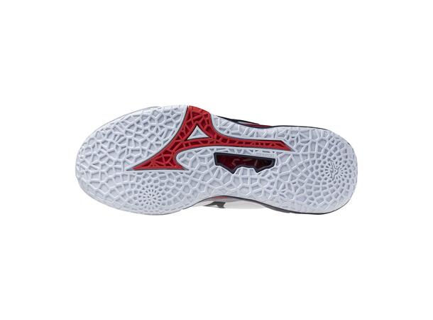 Wave Stealth Neo 2 Hvit/Rød 7,5 Topmodel til håndboldspillere 