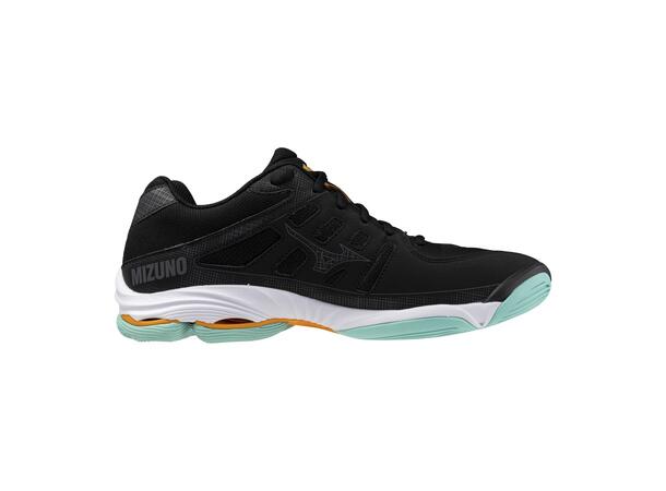 Wave Voltage 2  Sort/Orange 8,5 Sko til håndbold og volleyball 