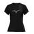 Athletics RB Tee W Sort M T-shirt til fritid, dame 