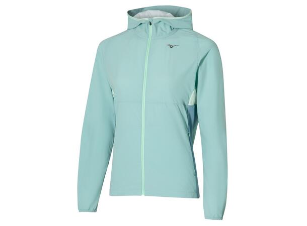 Alpha Jacket W Frostgrønn L Vind- og vannavvisende løpejakke 