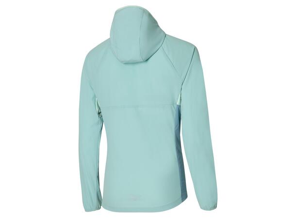Alpha Jacket W Frostgrønn L Vind- og vannavvisende løpejakke 