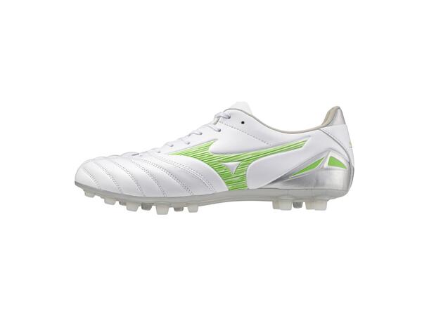 Morelia Neo IV Pro AG Hvit/Grønn 9 Fotballsko til kunstgress og gress 