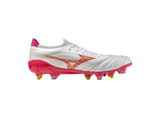 Morelia Neo IV ß Elite MIX Hvit/Rosa 8,5 Fodboldstøvle til naturgræs 