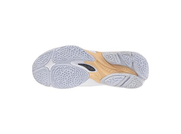 Wave Lightning Z8 W Hvit/Lys blå 5 Let og stabil indendørssko 