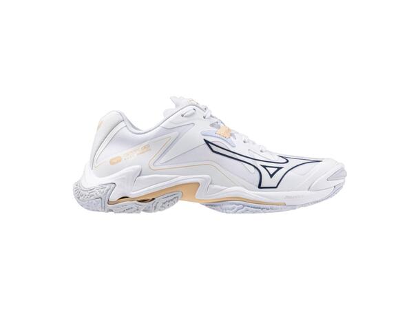 Wave Lightning Z8 W Hvit/Lys blå 5 Let og stabil indendørssko 