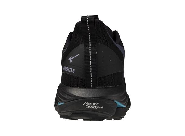 Wave Rider GTX 3 Sort/Grå 9,5 Vandtæt løbesko til asfalt og terræn 