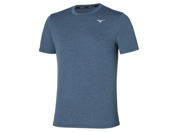 Impulse Core Tee Mørk blå S Myk, teknisk T-skjorte til herre 