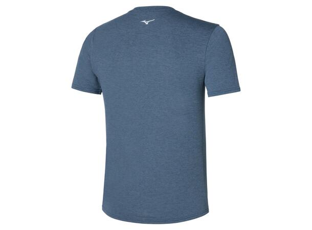 Impulse Core Tee Mørk blå S Myk, teknisk T-skjorte til herre 