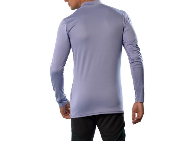 Mid Weight High Neck Blågrå L 