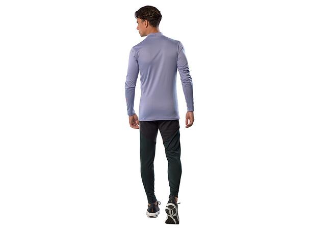Mid Weight High Neck Blågrå L 