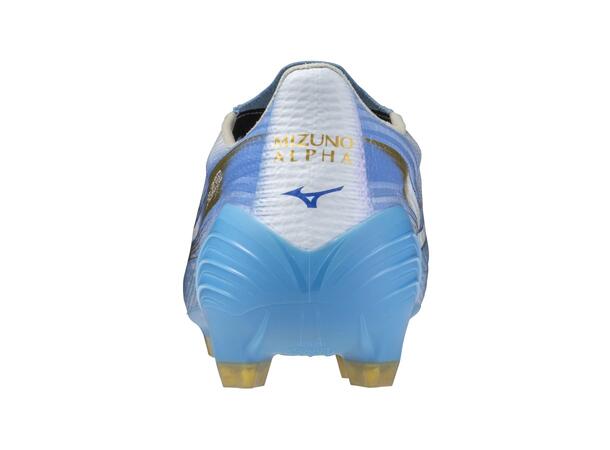 Mizuno Alpha III Elite Blå/Hvid 8,5 Fodboldstøvle til naturgræs 