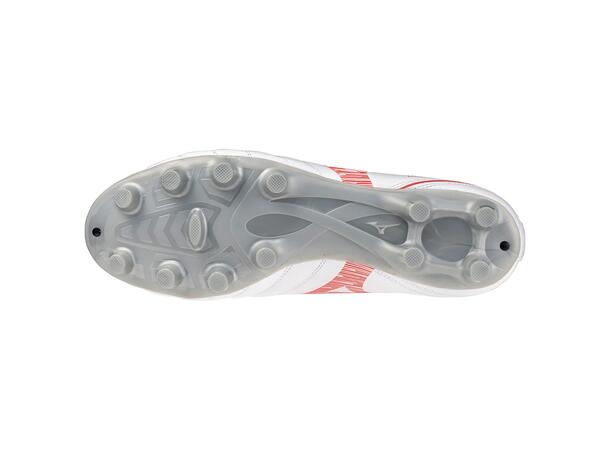 Monarcida Neo III Select Hvit/Rød 12 Fotballsko til naturgress 