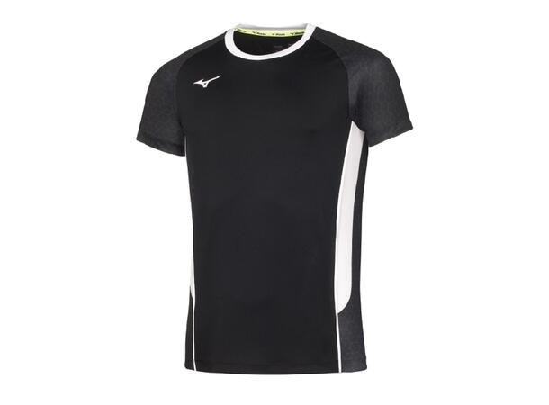 Premium High-Kyu Tee Sort/Hvit L Volleyballtrøje, herre 
