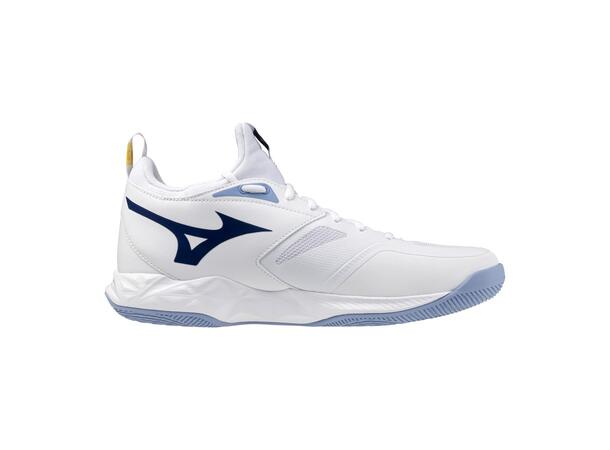 Wave Dimension Hvit/Blå 11,5 Sko til håndbold og volleyball 