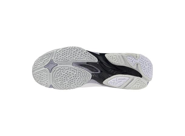 Wave Lightning Z8 MID Hvit/Rød 12 Mid-cut til herre 