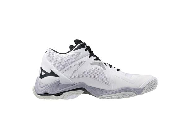 Wave Lightning Z8 MID Hvit/Rød 12 Mid-cut til herre 