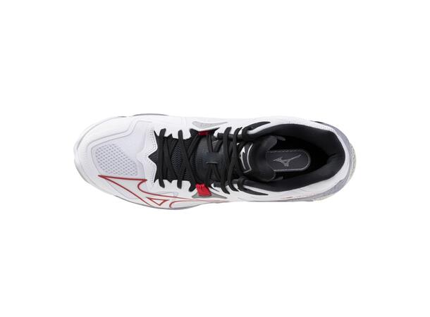 Wave Lightning Z8 MID Hvit/Rød 12 Mid-cut til herre 