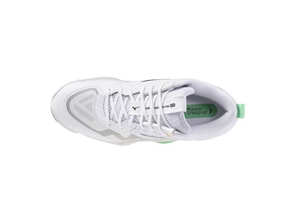 Wave Momentum Elite Mid Hvit/Sort 11,5 Indendørssko, mid-cut 