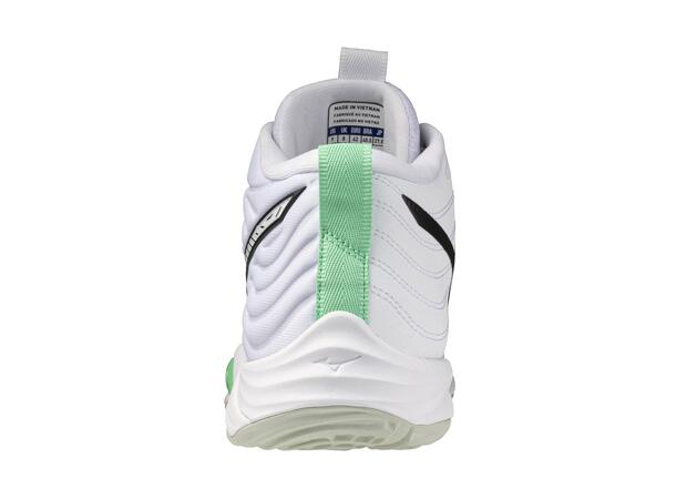 Wave Momentum Elite Mid Hvit/Sort 11,5 Indendørssko, mid-cut 